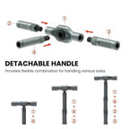 🔥24 in 1 DlY Screwdriver Set Magnetic Compact and Portable Ratchet Screwdriver