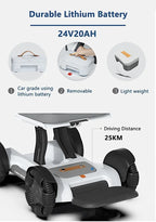 ✨ All-Terrain Electric Wheelchair Scooter with Auto Folding & Smart App Control
