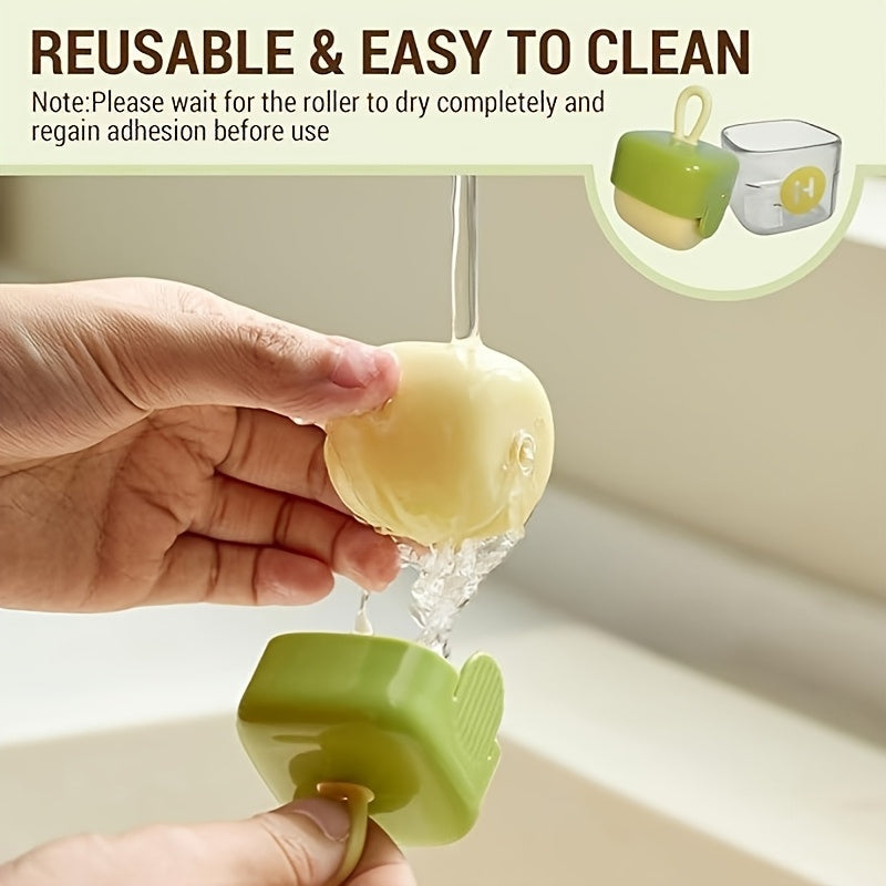 WhiskerGizmo Mini Lint Roller – Reusable, Washable Pet Hair Remover