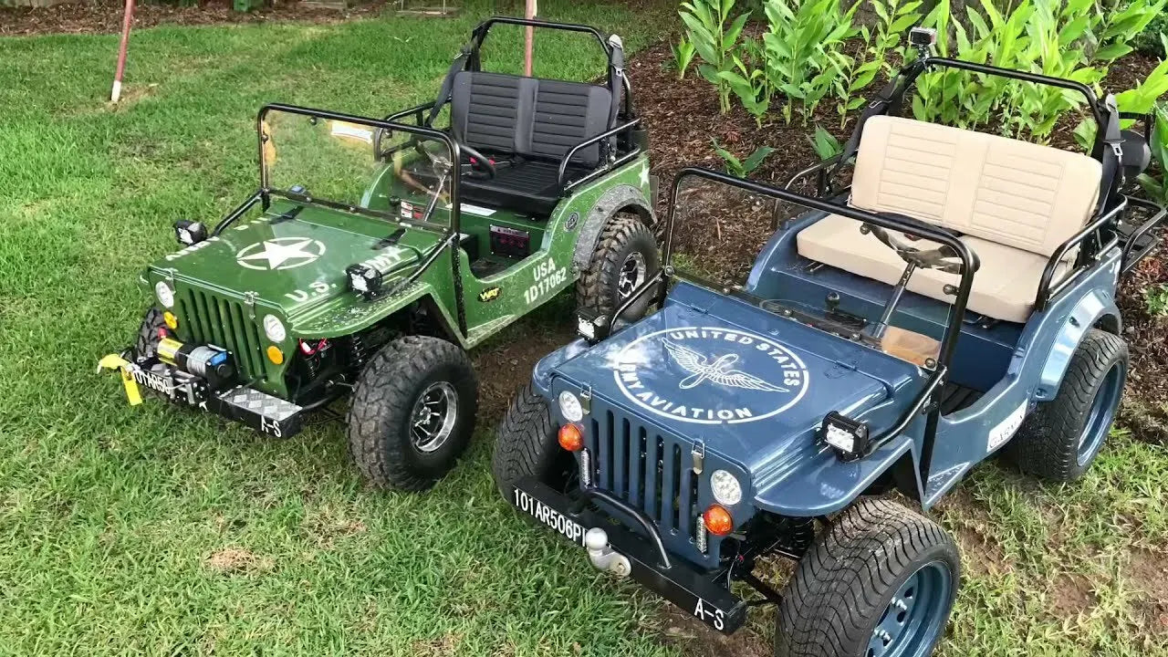 🔥 Mini Gas 125cc jeep Mini Truck ELITE Edition