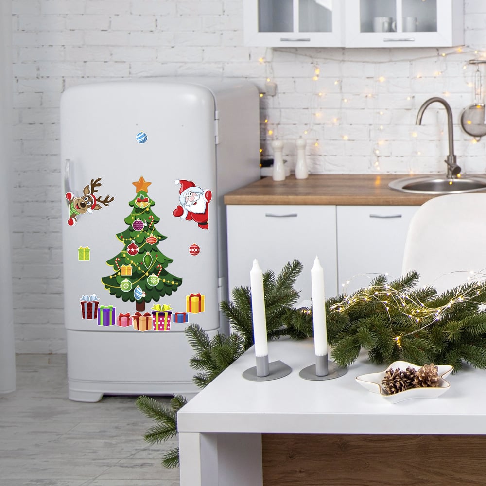 🎄✨ Christmas Themed Magnetic Stickers