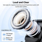 🎶📱  5-in-1 Wireless Induction Bluetooth Speaker with Adjustable Phone Stand