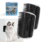 Double - layer Solid Wood Cat Hammock Bed with Rush Mat