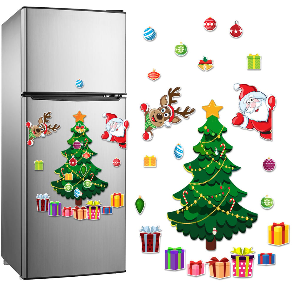 🎄✨ Christmas Themed Magnetic Stickers
