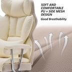 ✨ Executive Office Chair with Leg Rest and Lumbar Support