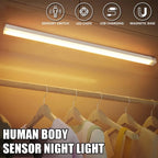 💡 Punch-free Smart Sensor Magnetic Rechargeable LED Lights