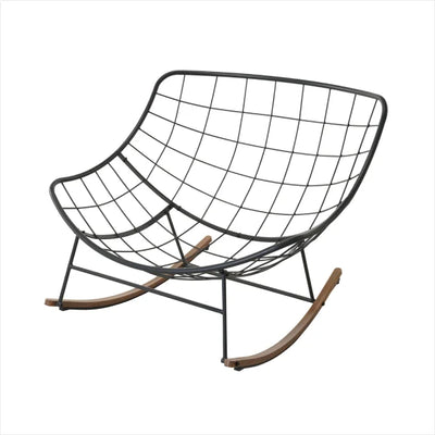 Outdoor Rocking Chair with Cushion