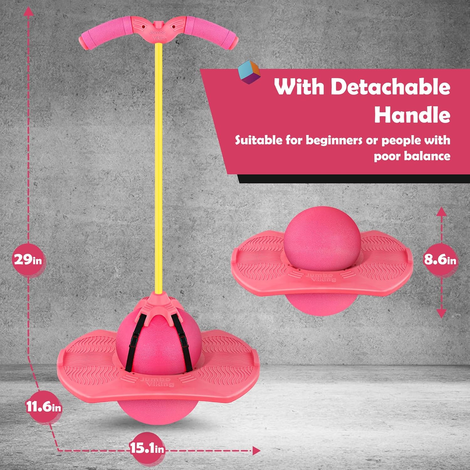 JumpJoy™ | Non-Slip, Kid-Approved Bouncing Fun!