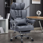 ✨ Executive Office Chair with Leg Rest and Lumbar Support