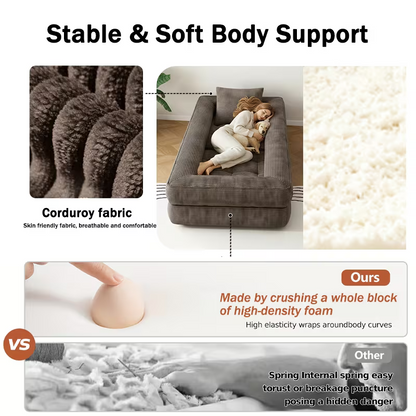 ZenFold™ Convertible Sofa Bed – Space-Saving Chair & Sleeper
