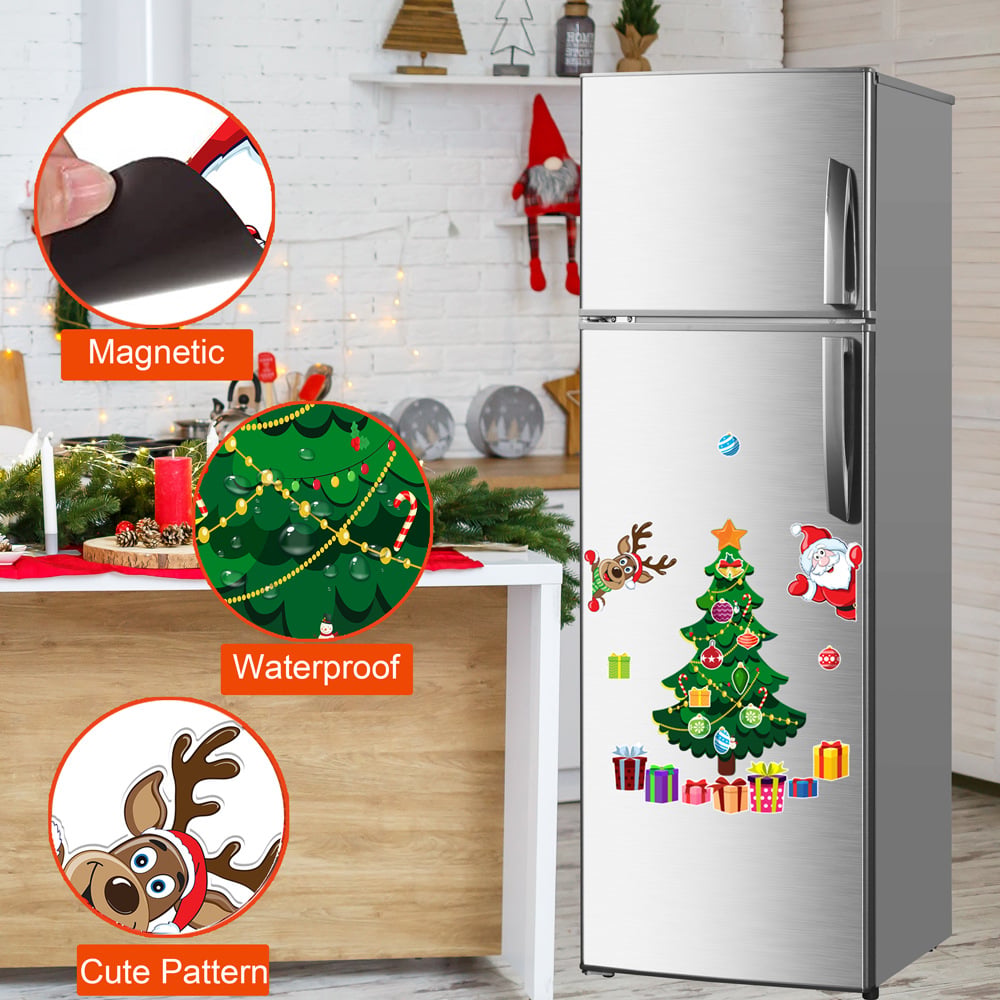 🎄✨ Christmas Themed Magnetic Stickers