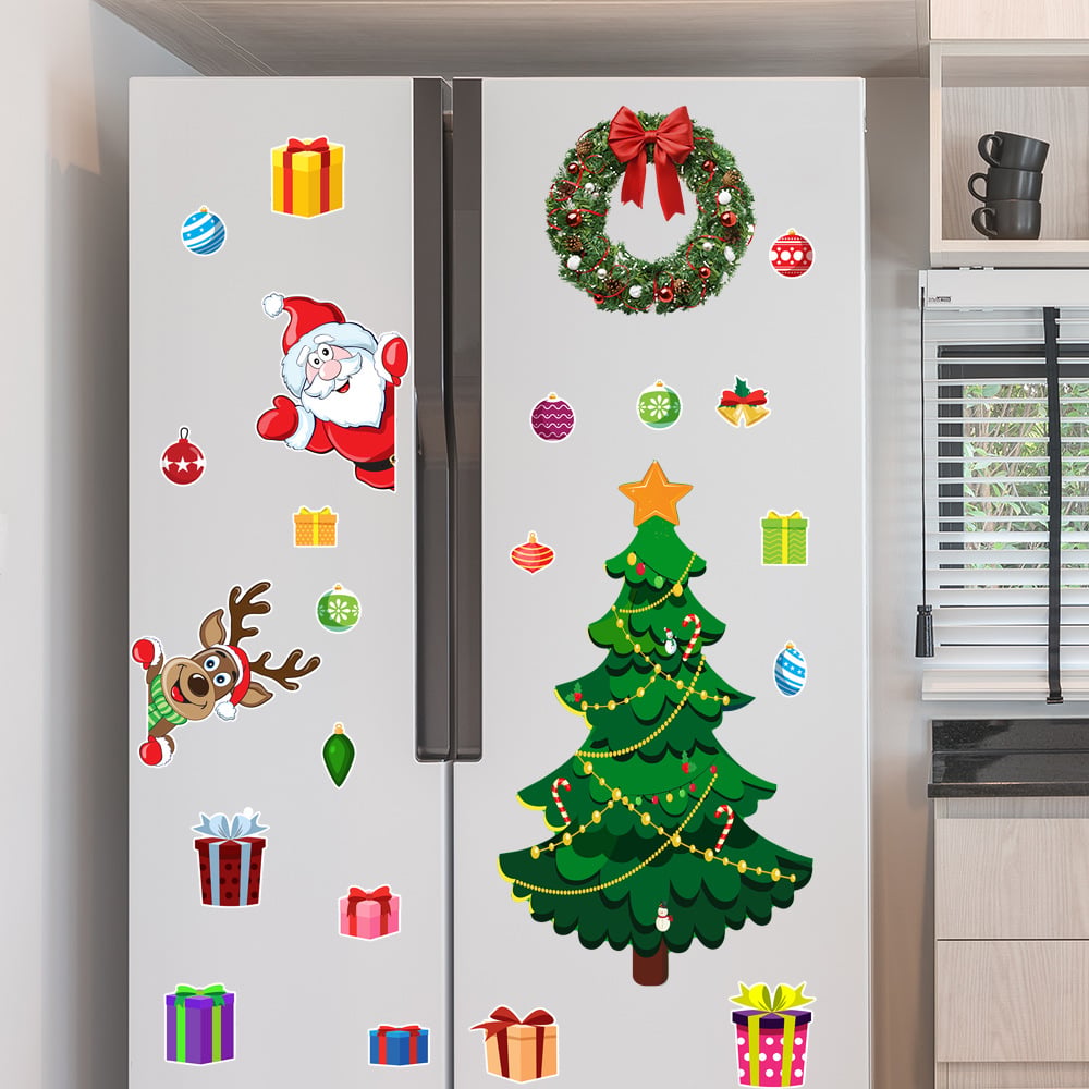 🎄✨ Christmas Themed Magnetic Stickers
