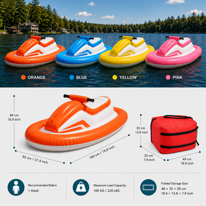 Portable Motorized Inflatable Water Scooter