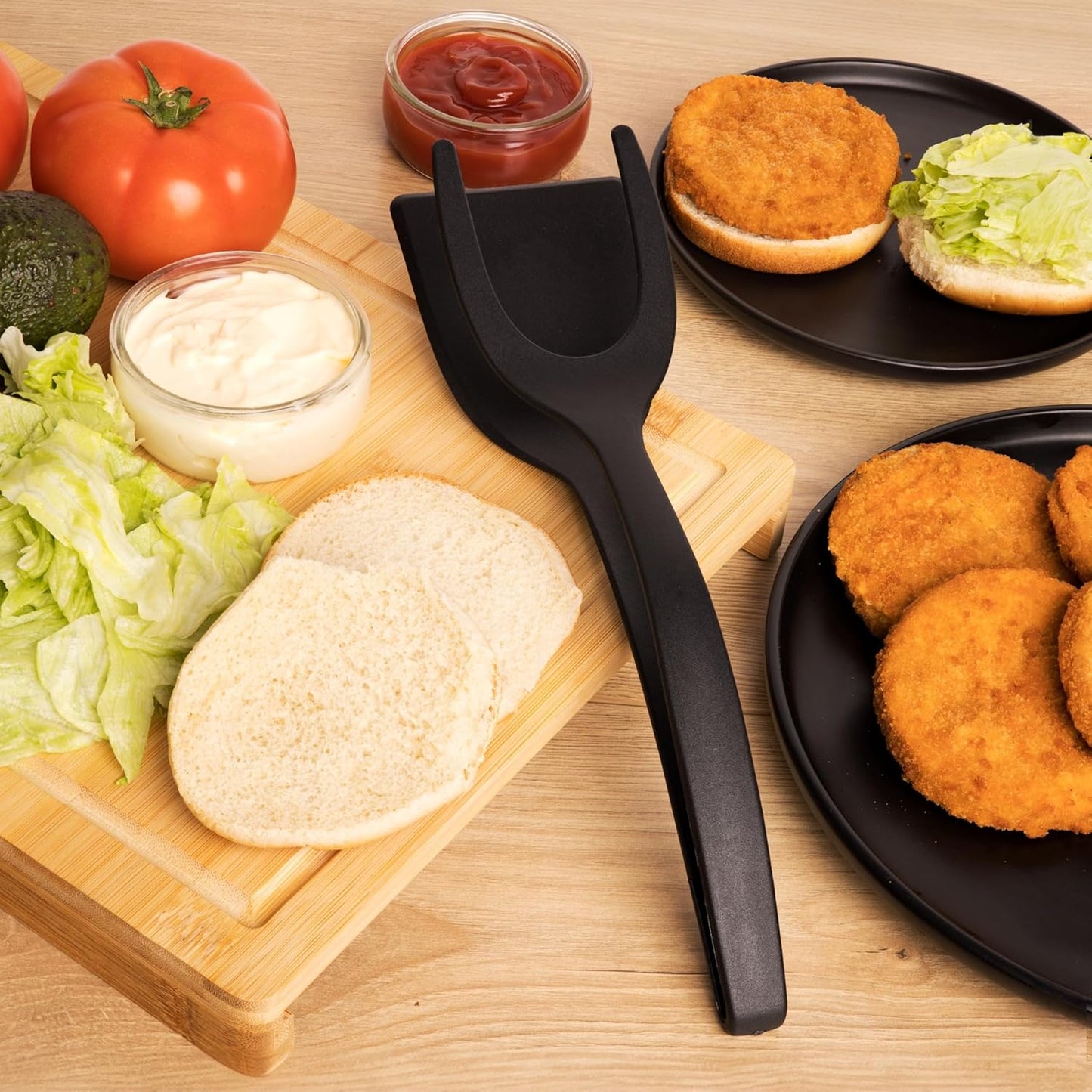 Chefora™ 2-in-1 Flipper Spatula 3