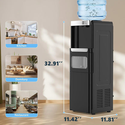 ❄️ All-in-One Hot/Cold Water Dispenser + Ice Maker