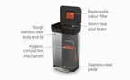 Smart Trash Compactor Kitchen Trash Can