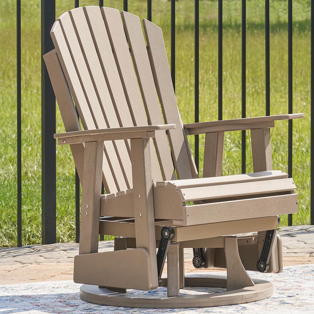 ZenGlide Modern Outdoor Swivel Glider Chair