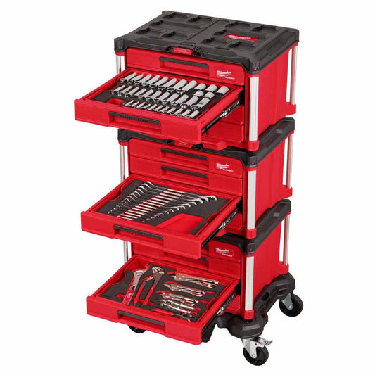 🔥Limited Time Offer✨ 366-pc Master Mechanics Hand Tool Set with Drawers and Dolly