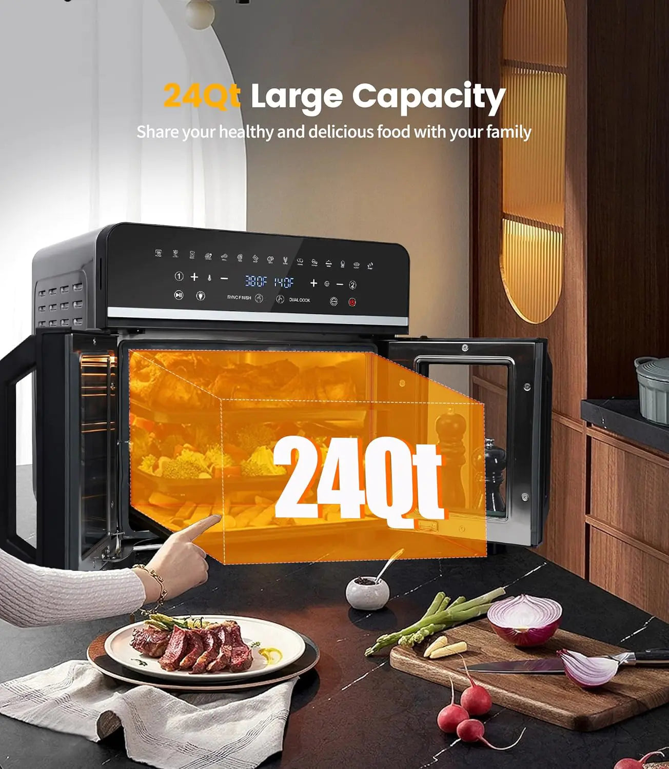 Dual-zone Air Fryer