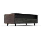 Smart Coffee Table with Dual Refrigerated Drawers, Bluetooth Speakers & Wireless Charging