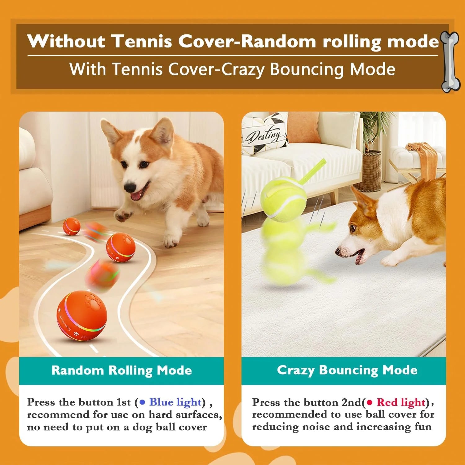Viral DuraSpin™ Dog Ball