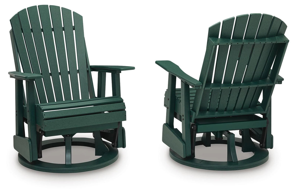 ZenGlide™ Weather-Resistant Glider Chair – Green
