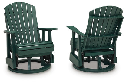 ZenGlide™ Weather-Resistant Glider Chair – Green