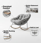 Lumen Bouncy Oversized Rocking Chair
