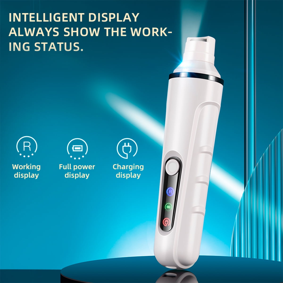 Rechargeable LED Pet Nail Grinder - DogPlayBox