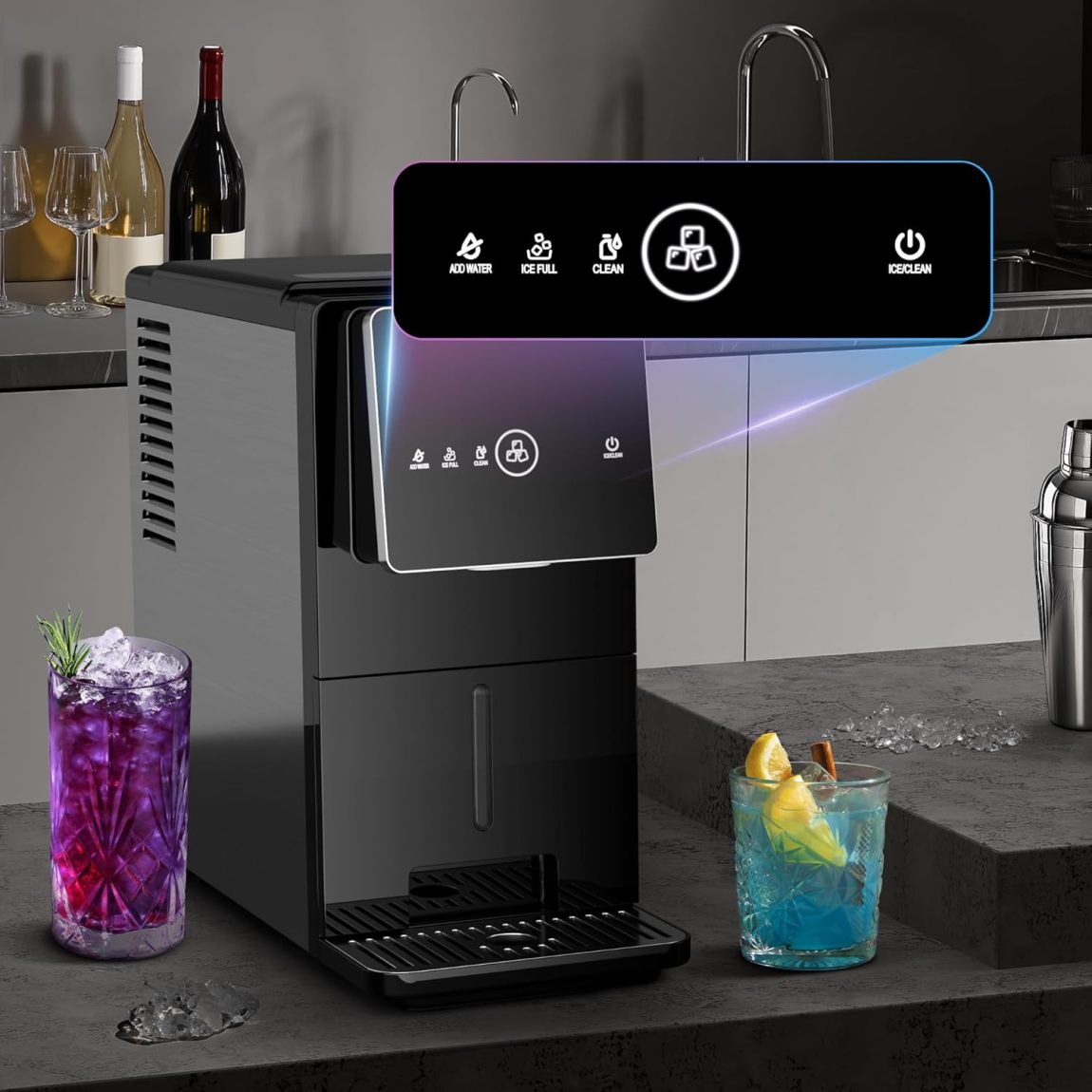 Kismile Countertop Nugget Ice Maker