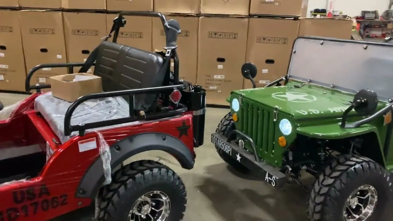 🔥 Mini Gas 125cc jeep Mini Truck ELITE Edition