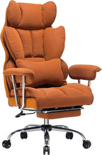 ✨ Executive Office Chair with Leg Rest and Lumbar Support