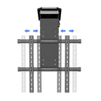 Motorized Ceiling TV Mount Lift – Remote Control Adjustable Rotating Bracket for 50–90”
