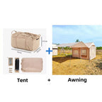Waterproof Light Weight Oxford Cloth Automatic Inflatable Tent With Camping Equipment