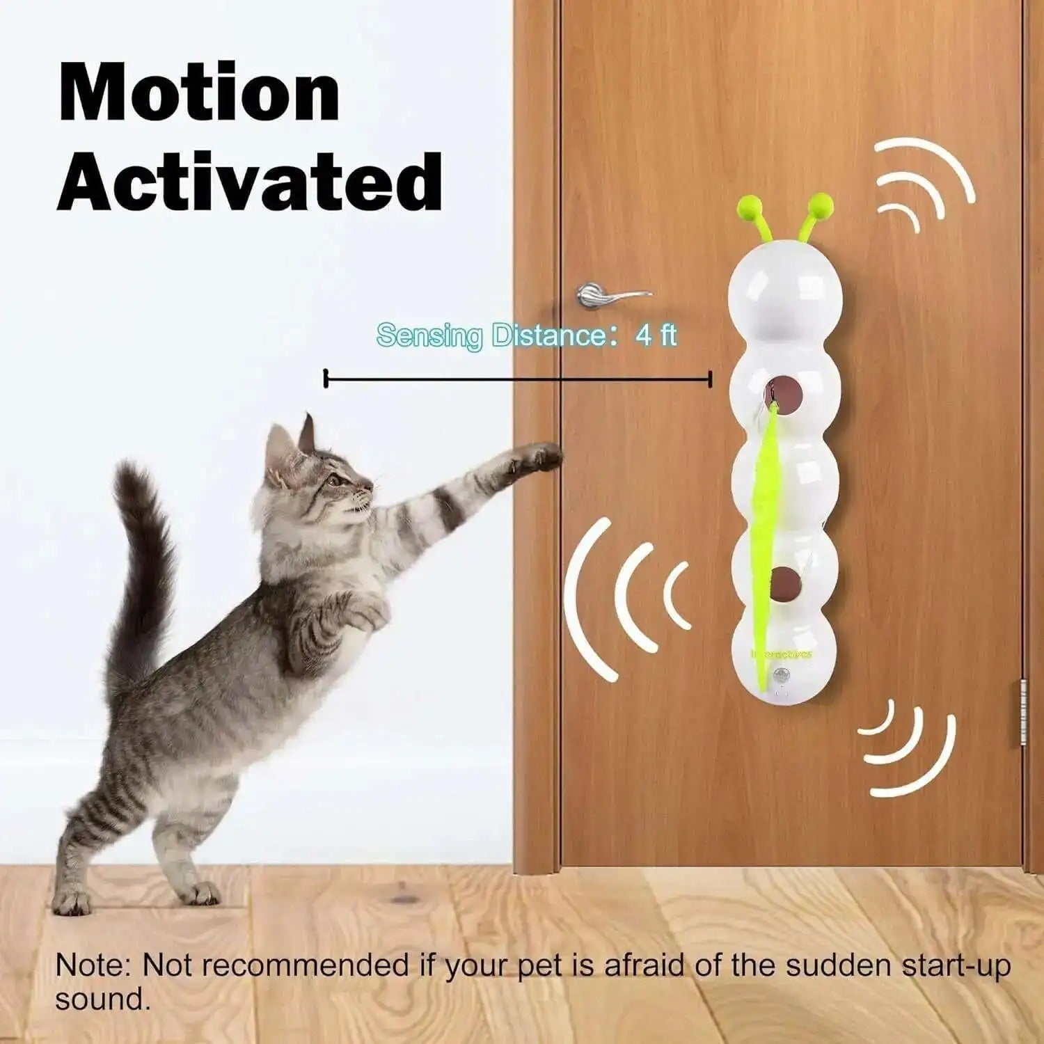 WhiskerGizmo™ Stimulates Hunting Instinct