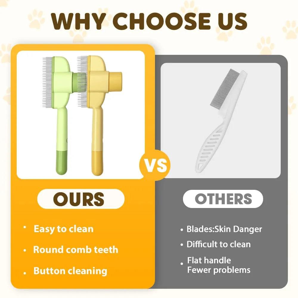 WhiskerGizmo™ Pet Hair Removal Comb
